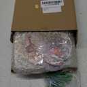 HUYIENO 5PCS Vivid Metal Birds Fence Decor Color Painted Outdoor Garden Natural Bird 2D Sculptures for Outdoor Fences, Patio, Garden and Bird Lovers