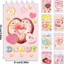 Doughnut Mini Pocket Notebooks 24 Pcs, 2.36 x 3.94 Inch Cute Small Notebooks 16 Sheets 32 Pages, Donut Coil Memo Pads Bulk for Daily Planning, Shopping Lists, Office School Supplies, Sweet Party Favors