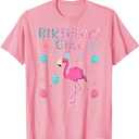 Flamingo Lover Birthday Girl Funny Birthday T-Shirt XS