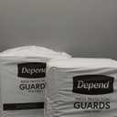 Depend Guards Incontinence Pads for Men, Maximum Absorbency, 168 Count (2 Packs of 84), Packaging May Vary (One Size)