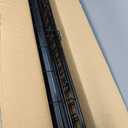 PayLessHere Small Dog Crate Kennel 24 inches Metal Dog Cage Double-Door Folding Travel Indoor Outdoor Puppy Playpen with Divider and Handle Plastic Tray,Black