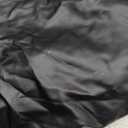 JISEN Cocktail Waterproof Round Table Topper Cap Polyester Fitted Stretchable Tablecloth Cover 9x15 Inch D-Black