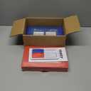 Orion Motor Tech 826pc Universal O Ring Assortment Kit  Nitrile Rubber O Rings in 32 SAE & Metric Sizes for Automotive & Plumbing Repairs (red & blue case)