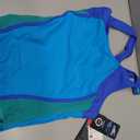 Speedo Girl's Swimsuit One Piece Closed Racerback (Blue), 14