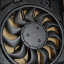 munirater Engine Radiator Cooling Fan Assembly Replacement for 2016 2017 2018 2019 2020 Malibu/Crosse 84000785 84000787 84297662 84297679