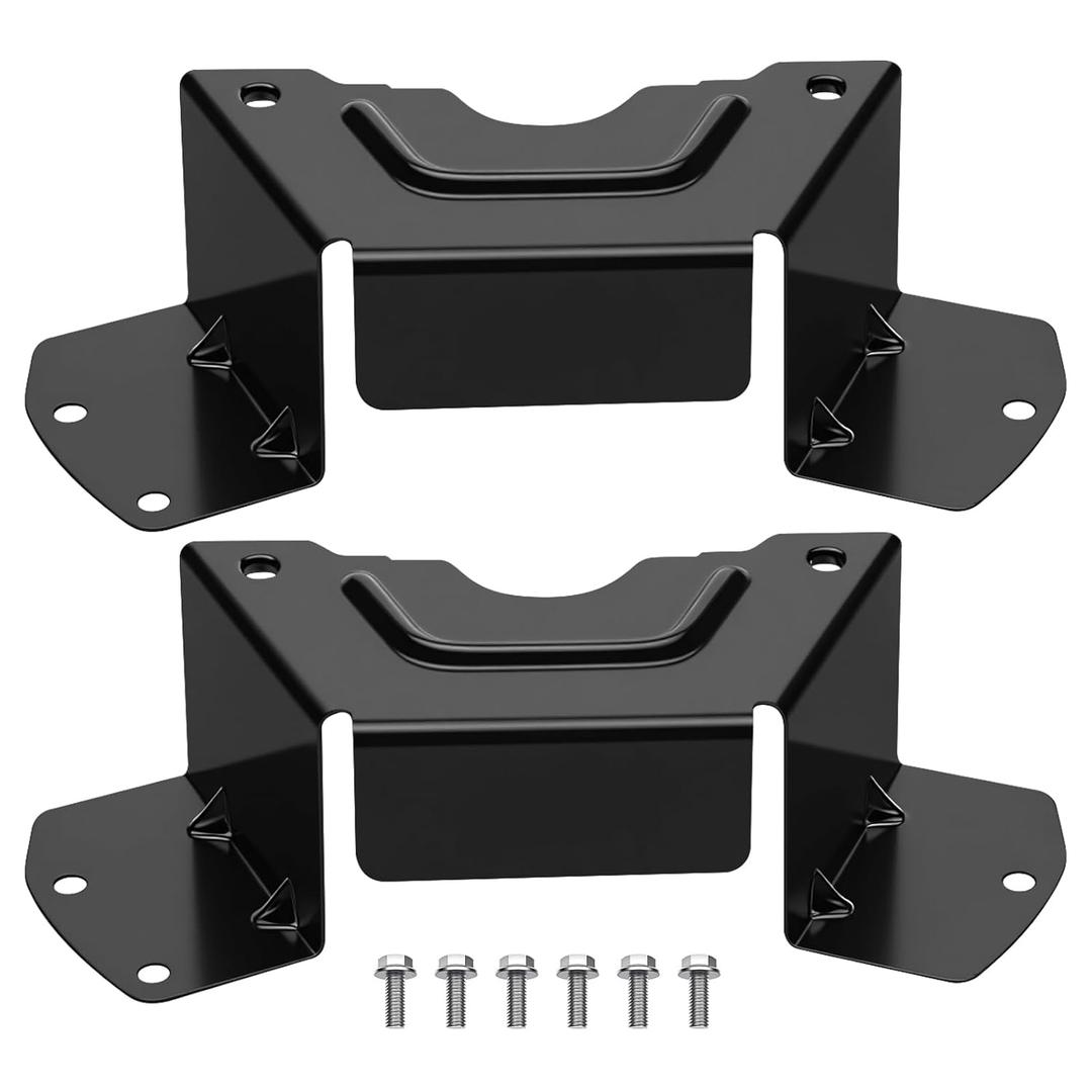 2 Pack 783-08510A-0637 Black Deck Belt Cover Compatible with MTD 34/42 CRZT Husky Troy-Bilt Cub-Cadet Craftsman Bolens Remington Ryobi Yardman Yard-Machin, Replacement 783-08510A