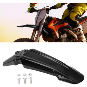 Dirt Bike Front Fender, Detachable Motorcycle Front Fender Compatible With Sur Ron Light Bee X Sur Ron Dirt Bike Talaria Sting Segway, Black