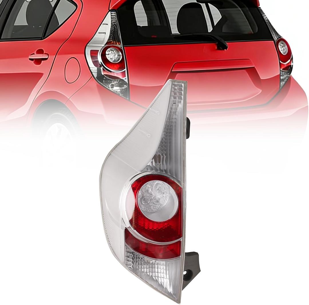 Rear LED Tail Light Assembly, for Toyota Prius C 2012-2014, Left Driver Side Tail Lamp OE# 8155152A94 8155152A95
