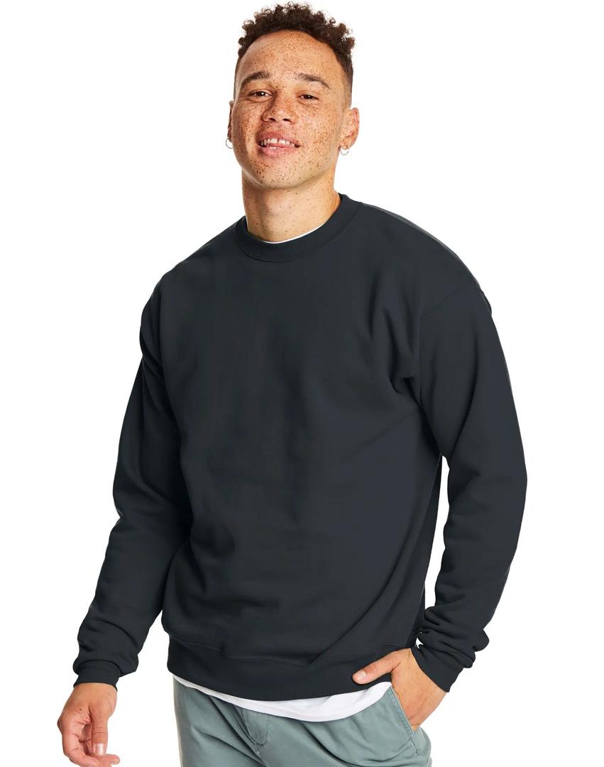 Hanes EcoSmart Men's Fleece Sweatshirt, Value 1-Pack, Size  L