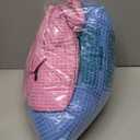 HOMEXCEL Hot Yoga Towels 2 Pack, (26.5" x 72") Non-Slip & Ultra-Absorbent Microfiber Yoga Mat Towels for Hot Yoga, Pilates, Exercise, Fitness, Bikram and Workout, Blue/Pink