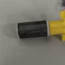 Submersible Pump Impeller Rotor Yellow 16mm Replacement Parts with Shaft Pack of 2