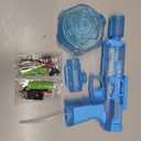 Electric Water Gun for Kids & Adults - 2 Pack Automatic Squirt Gun with Nozzle Flash & Water Spray Sound, Summer Outdoor Water Blaster Pistol Pool Beach Party Toys for Boys Girls