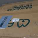 FXW AuraSpace Pro Acrylic & Wire Mesh Indoor Dog Playpen, 24" Height 8 Panels Metal Dog Pen for Puppies & Small Dogs, BlackPatented