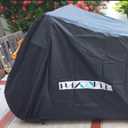 ATV Cover, Waterproof for Polaris Sportsman Yamaha Grizzly Honda FourTrax Kawasaki KFX Wheel Car with Air Vents Reflective Strips and Buckle Straps Length up to 83 inches