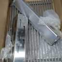 Stainless Steel Grill Flavorizer Bar Heat Plates with 2 Pack Grates BBQ Gas Grill Replacement Parts for Weber Genesis II 300 Series Genesis II E-310 E-315 E-330 E-335 S-310 S-335 Gas Grill