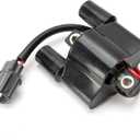 NEWHOW Ignition Coil F6T557, 21121-3722, 21121-0720, 63P-82310-01-00 for Yamaha F50 F60 F75 F90 F150 Outboard & Kawasaki STX-12F 15F Ultra 250X 260X 300X 310X Jet Ski, Replaces 60E-82310-00-00