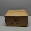 Holim Modern Brushed Nickel Bathroom Light Fixtures Over Mirror, 4-Light Vanity Lights for Bathroom, Vanity Light, Milky White Glass Shades, Wall Sconces, E26 Socket (Bulbs Not Included)