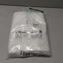 ANRODUO White Extra Long Fabric Shower Curtain, 108 Inch Long Heavy Duty Cloth Shower Curtain Set with 12 Metal Hooks, Waterproof Decor Machine Washable for Bathroom Bathtub Hotel, 72 x 108