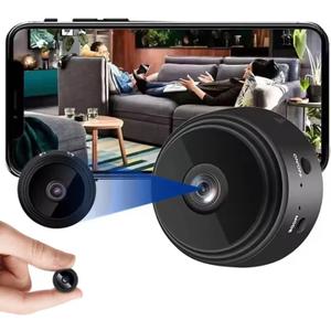 Secret Camera Mini Camera Small Cam Home Security Hidden Camera WiFi Spy Nanny Cam with Phone App Video Recording Remote Monitor Kids Camera Pet Camera Indoor Room Use