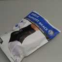 Slim-Fit Ankle Brace for Sprained Ankle, Quick Lace Up Ankle Support for Women Men with 2 Auto-Shaped Pads, Air Fabric Cool Ankle Stabilizer for Injury Recover, Running,Sports, M(12-13)