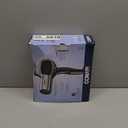 Conair Hair Dryer, 1875W Full-Size Hair Dryer with Ionic Conditioning, Blow Dryer, Tourmaline Ceramic Technology for Quick Drying, Black/Chrome