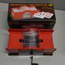 CHH Hand Cranked Card Shuffler  Manual Card Shuffler for Standard or Bridge-Sized Playing Cards  Quiet and Easy to Use - Designed for 2 Decks