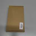 Privacy Pocket Door LockRectangle 304 Stainless Steel Pocket Door Hardware, Sliding Pocket Door Handle,for 1 3/8 to 2 3/16 Thickness Door,Brushed Silver