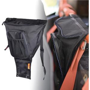 Goldfire Storage Shoulder Bags UTV Center Seat Tool Organizers Between Seat Bag 1680D RZR XP Accessories Compatible with Polaris Razor 570 800 S 900 1000 XP (Black Style)