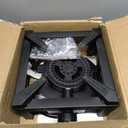 Llamaviva Propane Burner, High Pressure 100,000 BTUs Single Gas Stove with Water Bag& 4.1ft Adjustable Hose with Regulator,Propane Stove for Outdoor Cooking, Seafood Boil,Turkey Fry