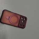 MOCCA Design for iPhone 17 Pro Case, Compatible with Magsafe [Premium Invisible Magnetic Ring Stand] [Military Drop Protection] Full Camera Guard Translucent Matte Slim Phone Cover 6.3",Wine Red