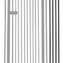 Lumizone Extra Tall Cat Gate Extension Kit 55.12" High 8.27" Wide Black