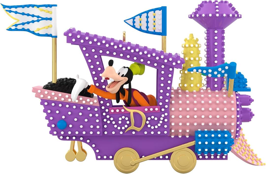 Hallmark Keepsake Christmas Ornament 2025, Disney Mickey and Friends Disney's Electrical Parade Musical With Light, Gifts for Disney Fans