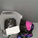 QPAU 44 Snow Tube with Backrest, 2 Pack  Heavy Duty Inflatable Sled 500 lbs Capacity with Cover, Handles & Tow Rope, Snow Tubing Sleds for Kids & Teens, Portable Air Sled with Fast Valve