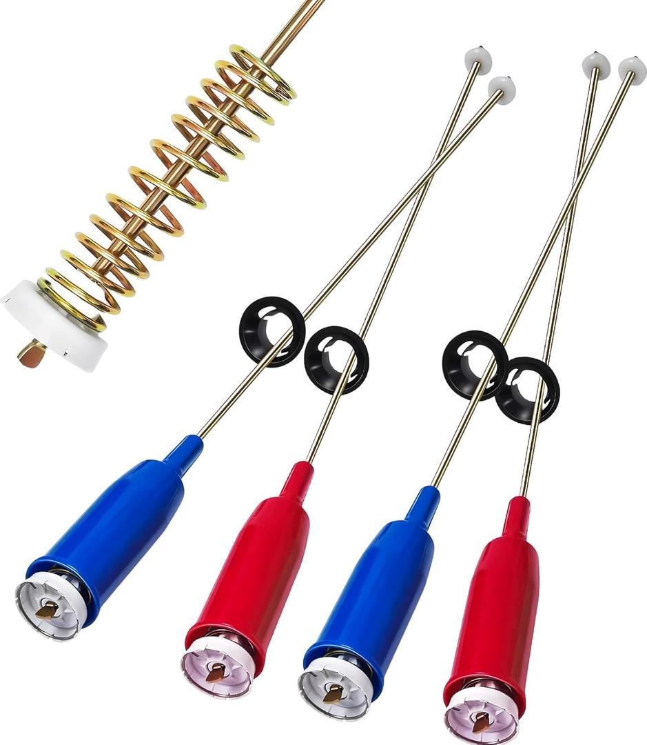 GTWN5250D0WW HSWP1000M4WW GTWN2800D2WW Washer Suspension Rods Fit for GE Hotpoint Washer GTWN4250D0WS GTWN4250D1WS GLWN2800D1WS GTWP1800D0WW GTWN4250D2WS HTWP1400F1WW HTWP1400F2WW GCWP1800D1WW