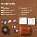 Linsoul ZiiGaat x Fresh Reviews Arete II IEM,2nd Gen 1DD+4BA Hybrid in Ear Monitor,Wired HiFi Earbuds,Full CNC Aluminum Shell Earphone with Detachable Silver-Plated OFC Cable for Musician (Red)