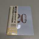 2026 Planner, Weekly and Monthly Calender Planner, Jan 2026 to Dec 2026, Hardcover 2026 Calendar Book with Tabs & Inner Pocket, Office Home School Supplies for Women & Men - A5 (6.3" x 8.5"), Dusty Blue