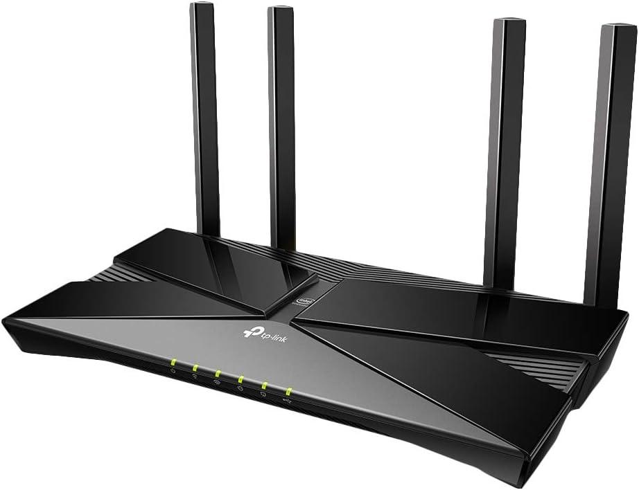 TP-Link WiFi 6 AX3000 Smart WiFi Router  802.11ax Router, Gigabit, Dual Band, OFDMA, MU-MIMO, Works with Alexa(Archer AX50)