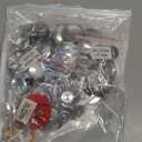 100pcs Cover Button Kits with 5 Sizes & Tools - DIY Fabric Covered Buttons to Make Your Own Buttons Making Kit for Crafts DIY Lovers Sewing Maker Supplies
