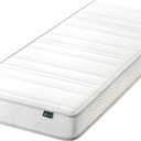 Zinus Narrow Twin Mattress (30 Wide x 75 Long), 6 Inch Foam & Spring Hybrid Mattress for Bunk Beds, Trundles, RVs & Compact Spaces, Medium Firm Feel, CertiPUR-US Certified