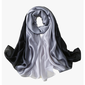 Silk Feeling Scarf,Smooth Gradient Scarf Stripe Lightweight Sun-proof Shawl Wrap Headscarf for Women Spring Summer Silk Feeling Scarf,Smooth Gradient Scarf Stripe Lightweight Sun-proof Shawl Wrap Headscarf for Women Spring Summer