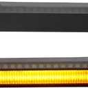 RUXIFEY Sequential LED Side Mirror Turn Signal Light Smoked Right Left Lamps Compatible with Ford F150 Expedition, Lincoln Mark LT, Amber