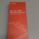 ivoler Dockable [Mag-Safe Fit] Grip Case for Nintendo Switch 2,5-in-1 Kit: Silky-Smooth Matte PC Hard Shell, Detachable 2 x Joycon Grips Cover, 2 x Screen Protector Scratch Shock Protection Full Set