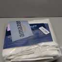 Bedsure 100% Washed Cotton Duvet Cover Queen Size - Natural White Minimalist Cotton Duvet Cover Linen Like for All Seasons - GentleSoft Plain Simple Bedding (Natural White, Queen, 90"x90")