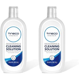 Tineco Floor Cleaning Solution 2L for iFLOOR Series (EXCEPT iFLOOR 5 Steam), FLOOR ONE S3 / S5 / S6 / S7 Series (EXCEPT S5 Steam / S7 Steam) Wet Dry Vacuum(33.8 OZ*2) (67.6 Fl Oz (Pack of 1))