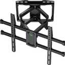 USX Mount Full Motion TV Wall Mount for 37-82 Inch TVs, Swivel and Tilt Wall Mount TV Barcket with Extension, Max VESA 600x400mm & 16" Wood StudsFit Most 55 65 70 75 80 inch TVs