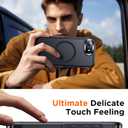 Temdan Designed for iPhone 16E Case Magnetic,[Compatible with Magsafe][Military Grade Drop Protection] Dropproof Heavy Duty Tough Rugged Shockproof Phone Case for iPhone 16E (6.1")-Black