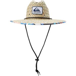 Quiksilver Men's Back Scratcher Sun Protection Hat (Large-X-Large, Antique White)