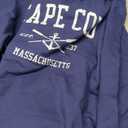 Cape Cod MA Vintage Crossed Oars & Boat Anchor Sports Sweatshirt XL