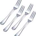 Towle Living Basic Stainless Steel Cocktail Fork, Set of 4