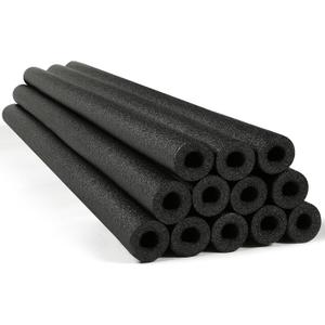 Nezyo 12 Pack Pool Noodles Foam Swim Noodles 52 Inch Jumbo Hollow Swimming Pool Noodle Bulk Floats Heavy Duty for Xmas Decoration Craft Projects Padding Bumper, Small